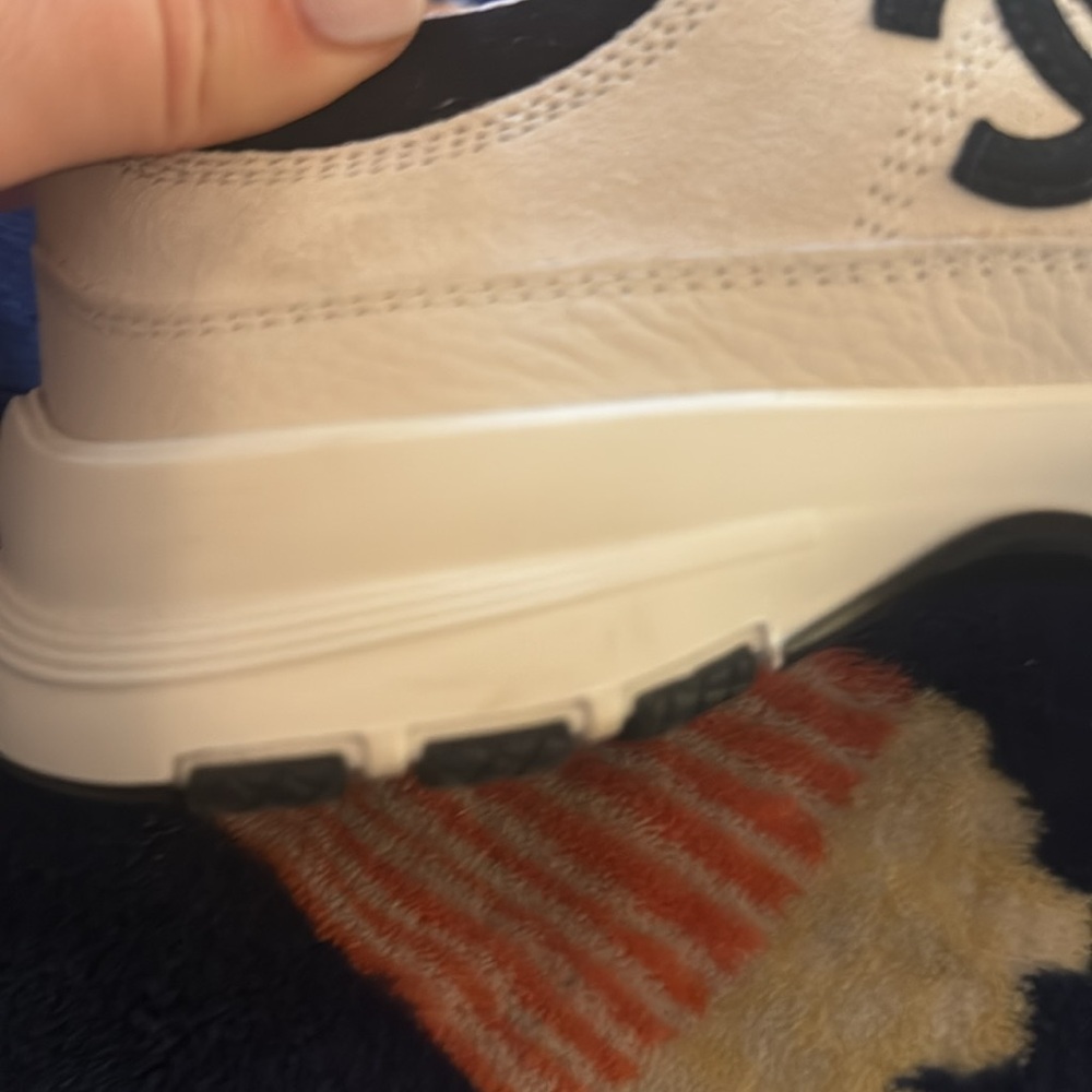 Chanel Black and White Sneakers!! New for Spring and I only wore them twice!! - Picture 11 of 11